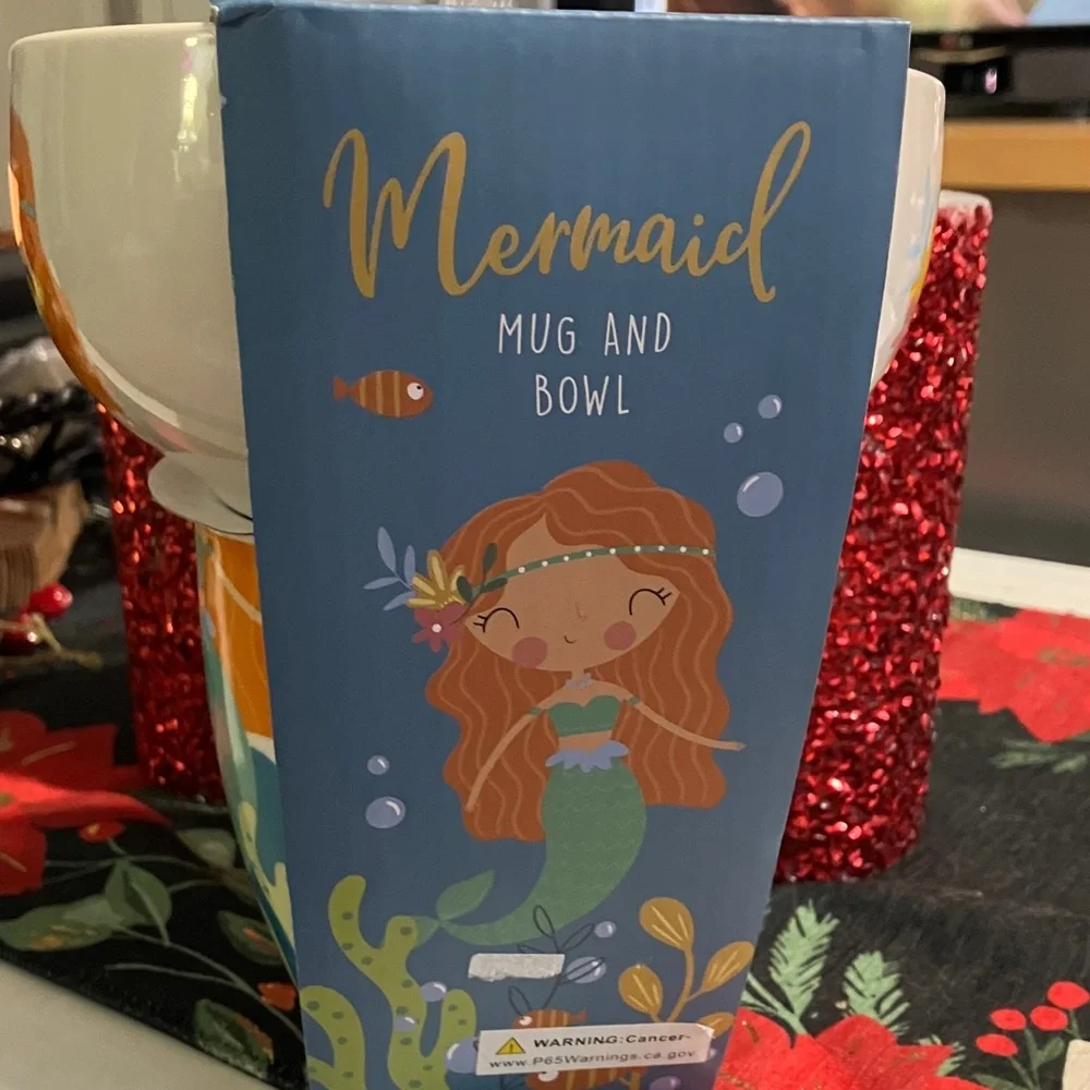 Mermaid Mug and Bowl Set
